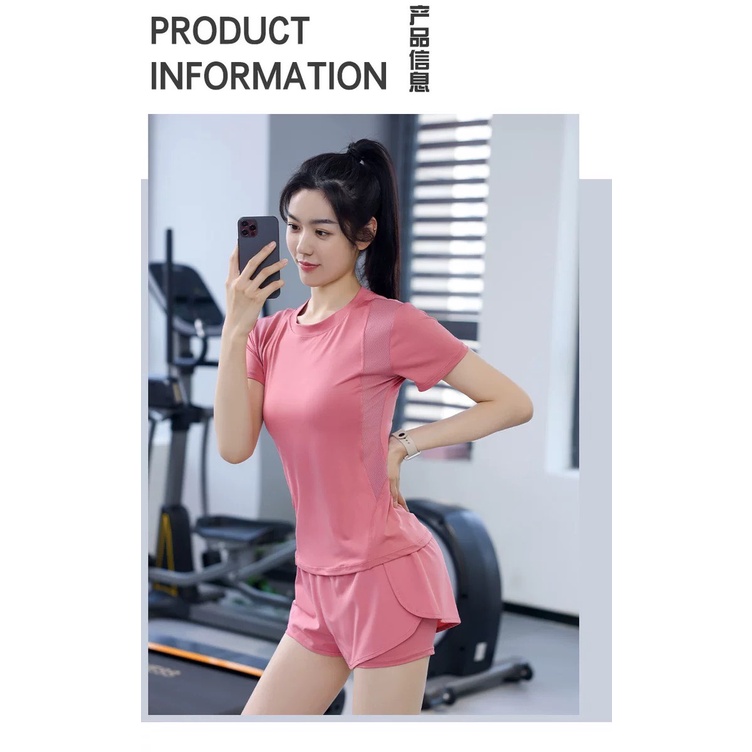 Bộ Quần Áo Tập Gym, Yoga, Aerobic Co Giãn, Thoáng Mát - Hàng Quảng Châu Cao Cấp Loại 1