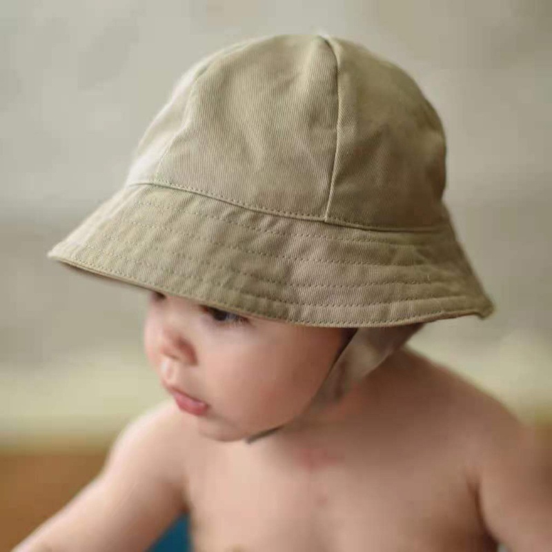 Mũ Lưỡi Trai Màu Trơn Chống Nắng Tùy Chỉnh Thời Trang Cho Bé Trai Và Gái