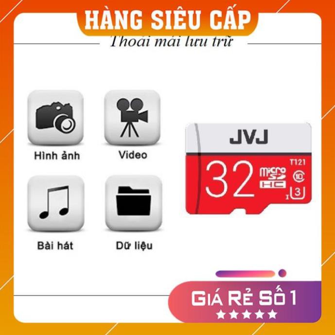 [Hàng xịn] Combo 2 Thẻ nhớ JVJ 32G ProU3 Class10 – chuyên dụng cho CAMERA, hàng tốt giá tốt BH 5 năm, 1 đổi 1 | BigBuy360 - bigbuy360.vn