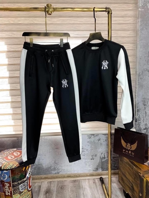 Bộ Nỉ Nam , Bộ thể thao nam  phối tay trắng | BigBuy360 - bigbuy360.vn