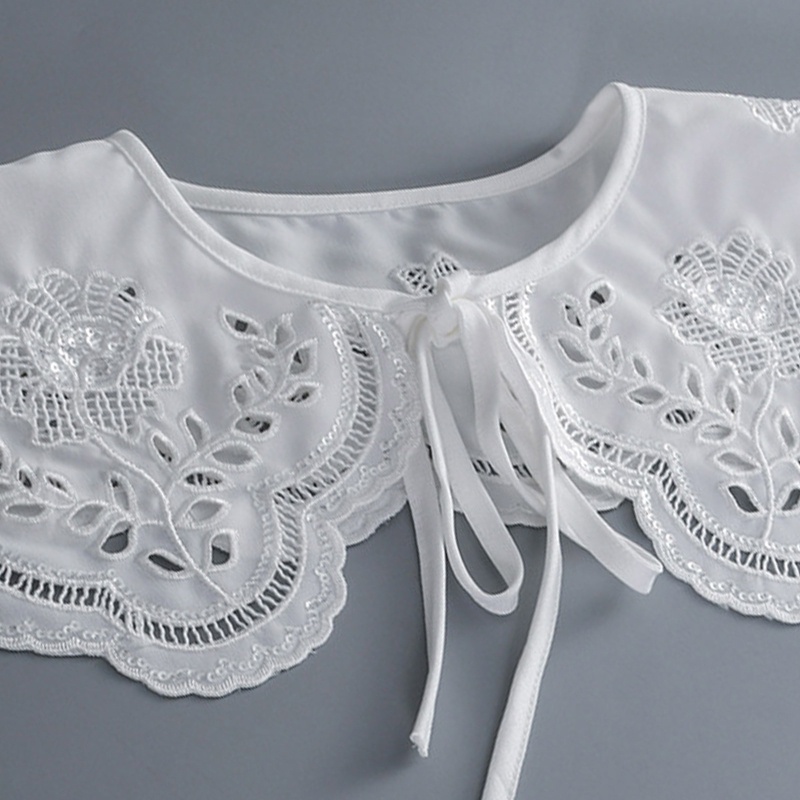 Cổ Áo Giả Thêu Họa Tiết Phong Cách Hán Phục Cổ Điển