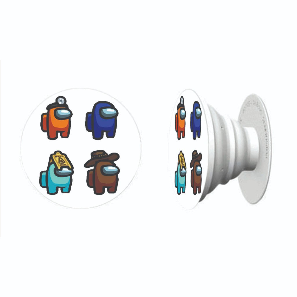 Popsocket - Giá đỡ điện thoại AMONG US game anime chibi tiện lợi xinh xắn