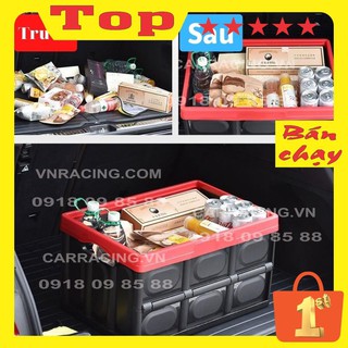 Hộp đựng đồ - Thùng Đựng Đồ để cốp xe ô tô có thể gấp gọn dung tích 56 lít và 30 lít 40 lít
