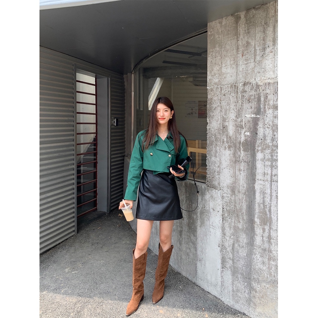 Không. Áo Khoác Cardigan Cổ Bẻ Dáng Rộng Thời Trang Mùa Thu Dành Cho Nữ 7-29 1000 80036