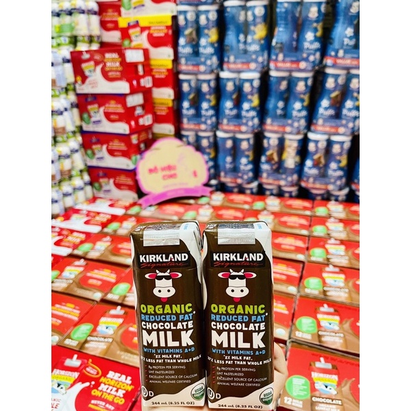 Sữa tươi Kirkland Organic Mỹ [hàng bay Air]