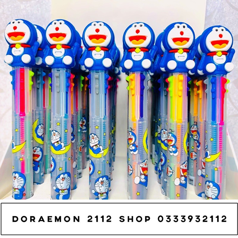 Bút bi 6 màu DORAEMON