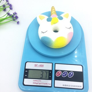 SquiShy bánh tròn 1 sừng nhắm mắt