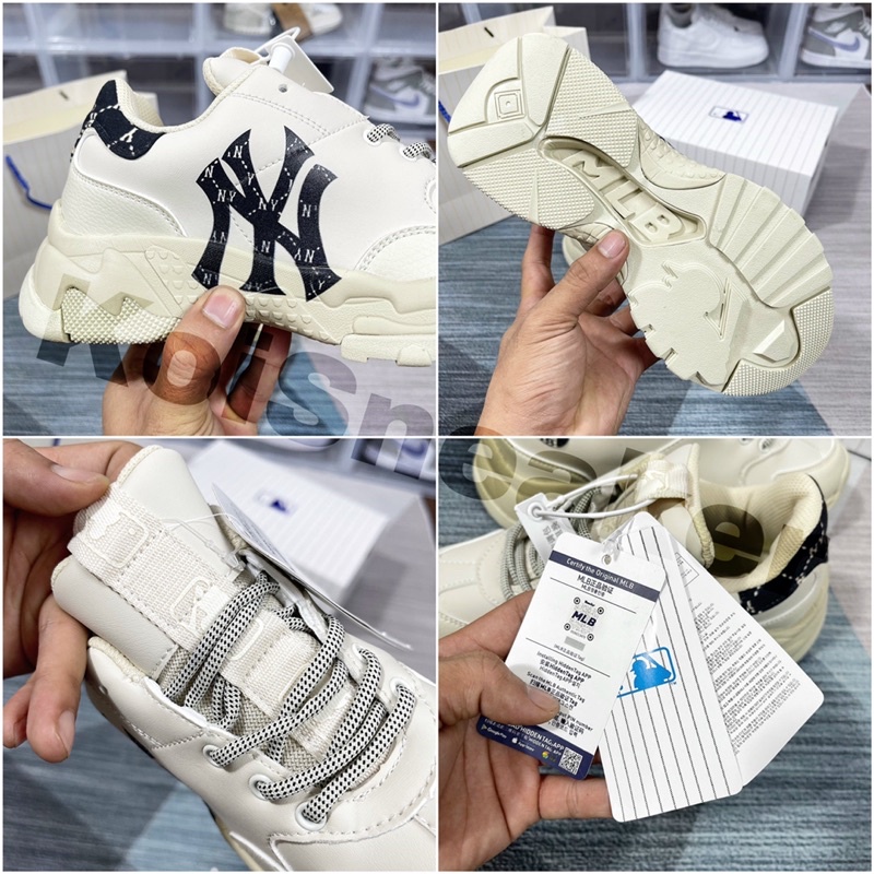 Giày sneaker Mờ Lờ Bê Mono độn đế tăng chiều cao 5-6cm bản loại đẹp || Full box, túi giấy