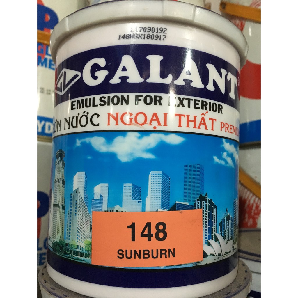 SƠN NƯỚC GALANT 1 KG(Trắng , Xanh, Gạch)