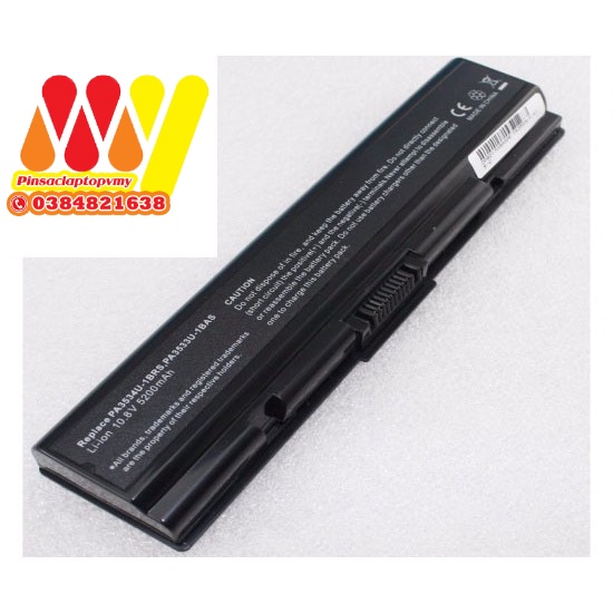 Pin laptop Toshiba A200 A205 A210 A215 A300 . BH 1 đổi 1