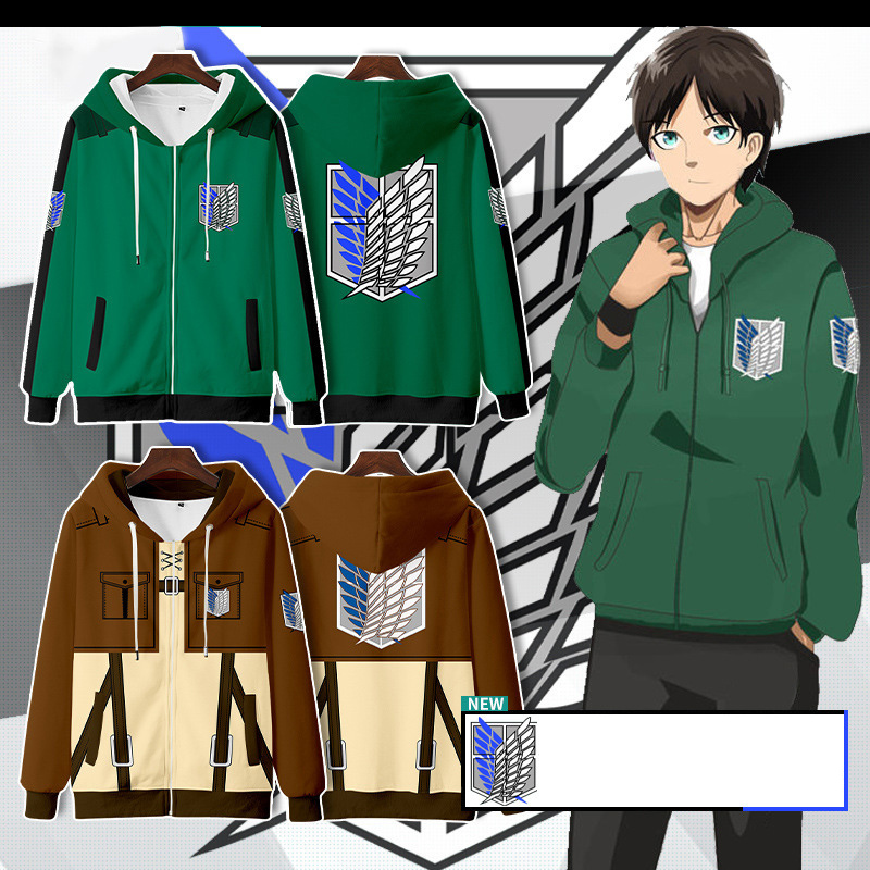 Áo Khoác Có Nón Hóa Trang Nhân Vật Trong Attack On Titan | BigBuy360 - bigbuy360.vn