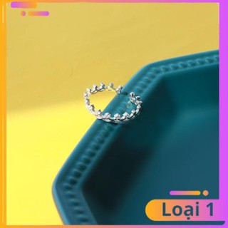 [Khuyến Mãi Sốc] KÈM HỘP-Nhẫn bạc s925 vương miện đính hạt lấp lánh xinh xắn thích hợp làm quà tặng