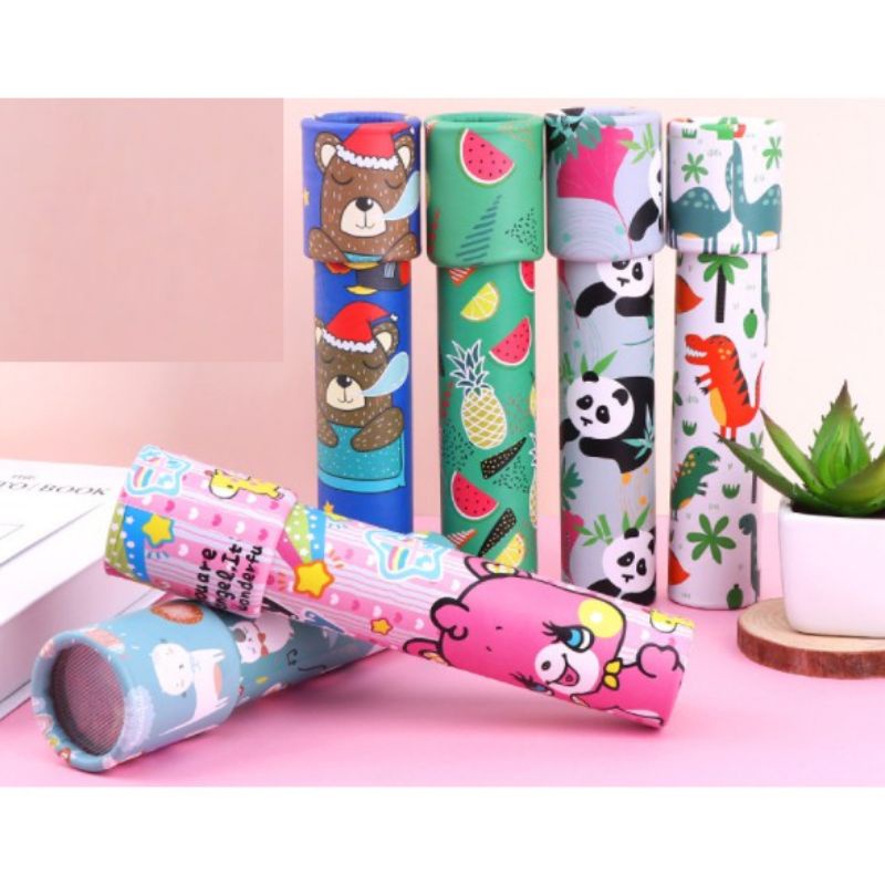 Đồ chơi kính vạn hoa cho bé, ống nhòm mà thuật, nhiều hình thù đáng yêu - Soleill Home