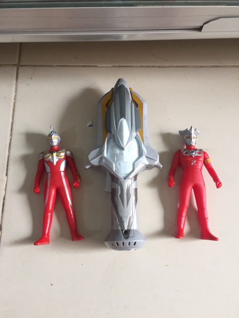 Đồ biến hình ultraman Ginga Transformation Series Ginga Spark Bandai Toy