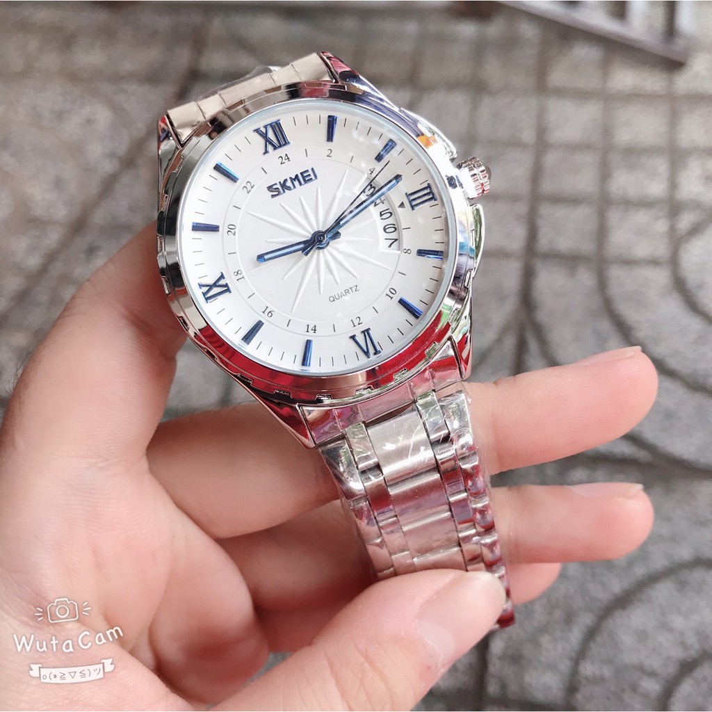 Đồng Hồ Nam SKMEI Máy Nhật Kim Dạ Quang Ban Đêm Cao Cấp Chống Nước