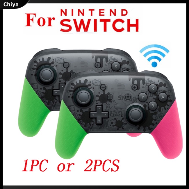 Tay Cầm Chơi Game Bluetooth Không Dây Cho NS Switch Pro Splatoon2 Xenoblade