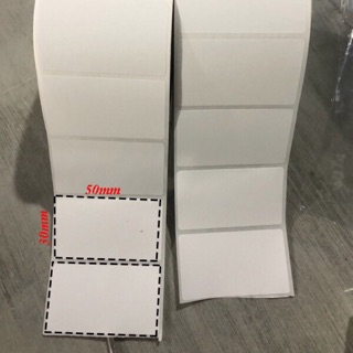 Cuộn tem trà chanh, trà sữa KT: 50x30mm 900 tem