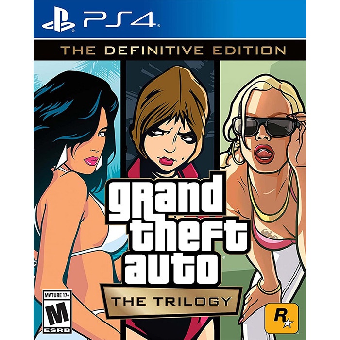 Đĩa Game Grand Theft Auto The Trilogy-The Definitive Edition