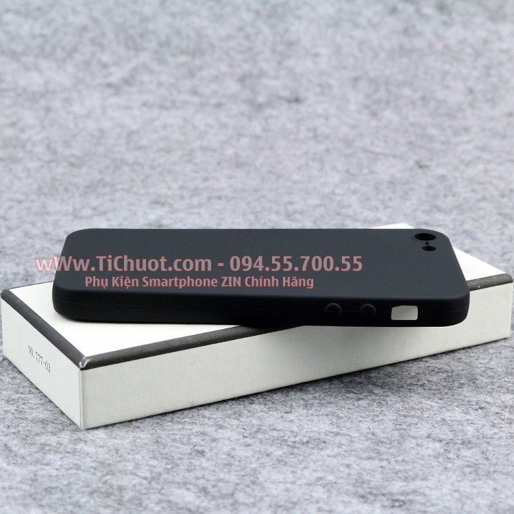 [Loại Tốt] Ốp lưng iPhone 5 5s SE Dẻo Đen Nhám