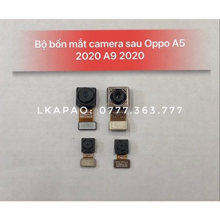 Bộ camera sau 4 mắt oppo a5 2020 a9 2020 zin bóc máy