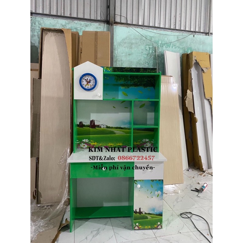 Bàn học cho bé nhựa đài loan in 3D siêu đẹp freeship tphcm