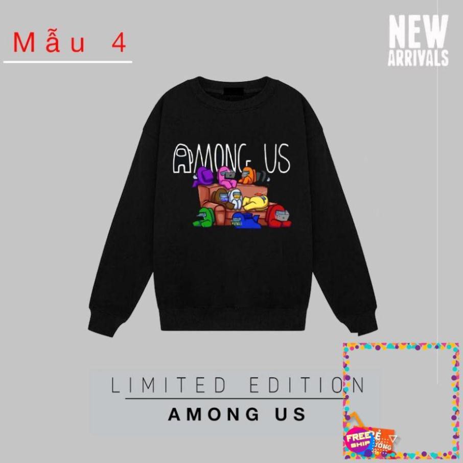 [SUPER] [SALE] ÁO SWEATER GAME AMONG US - Áo Among Us mùa đông 2020 - Áo Game Hot 2020