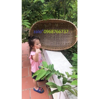 Nôi Tre Đặt Nằm Võng Size 1Mx55