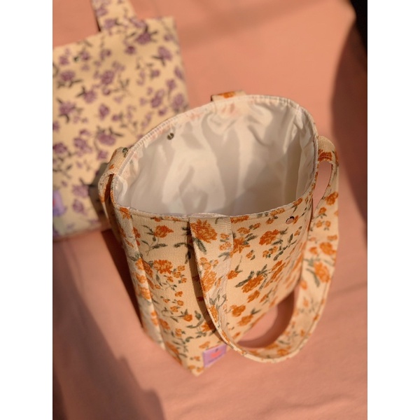 Túi xách hoạ tiết hoa MADEBYTIM