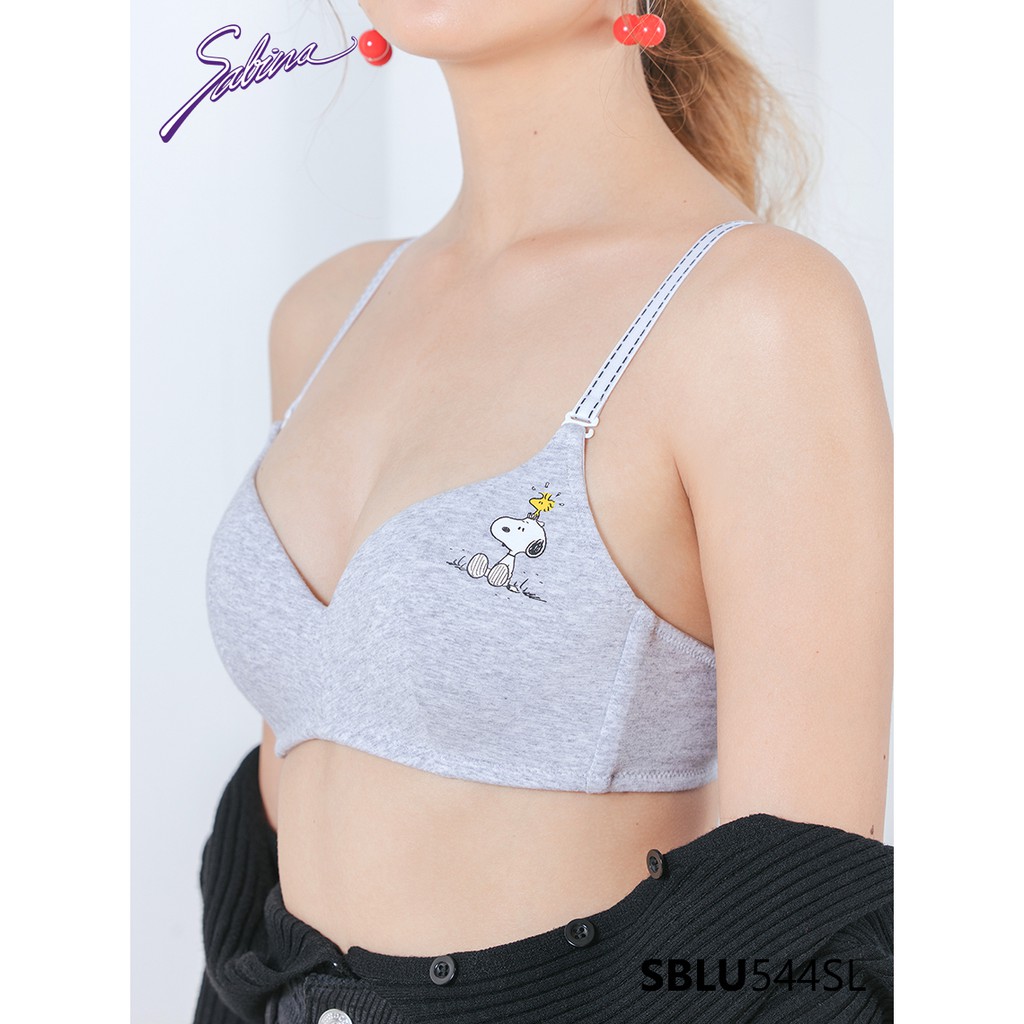[Mã BATNGO50K0 - giảm 50K - ĐH 500K]Combo Áo Lót Không Gọng Và Quần Snoopy Collection By Sabina SBLU544SL+SULU544SL | BigBuy360 - bigbuy360.vn