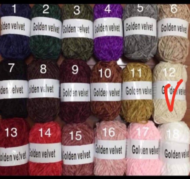 Len nhung hàn Golden Velvet