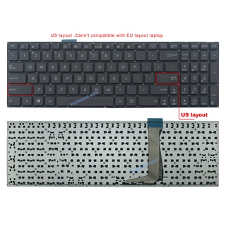 Bàn Phím Laptop Asus E502 E502M E502MA E502S E502SA E502N E502NA (Phím trong máy phải Hàn DÀNH CHO THỢ)