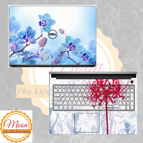 Skin Laptop- Miếng Dán Bảo Vệ laptop Hình Hoa Đẹp Lung Linh Full Các Dòng:Dell, Hp, Acer, Asus, Macbook,,,