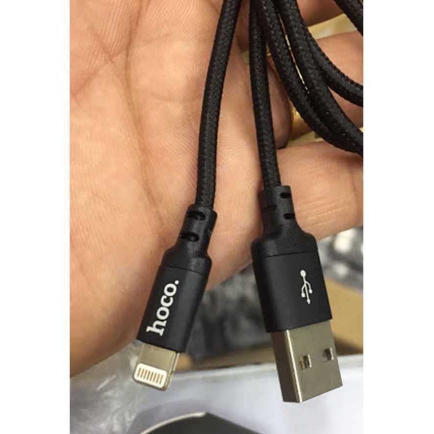 Cáp sạc Iphone Samsung nhanh Hoco X14 dài 1m (BH 12 tháng)