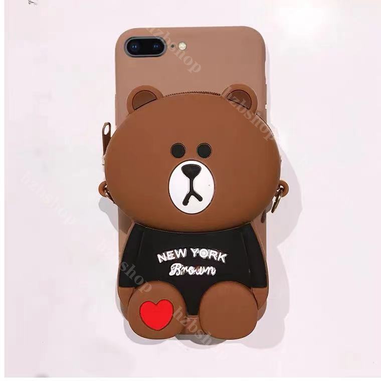 Ốp Lưng Hình Gấu Brown Đáng Yêu Cho Iphone 12 Mini 11 Pro Max X Xr Xs Max Iphone Se 2020 Iphone 7 8 Plus Iphone 6 6s Plus 5 5s 5c