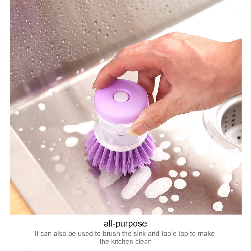 Bàn Chải Vệ Sinh Nhà Bếp 2 Trong 1 Tiện Lợi