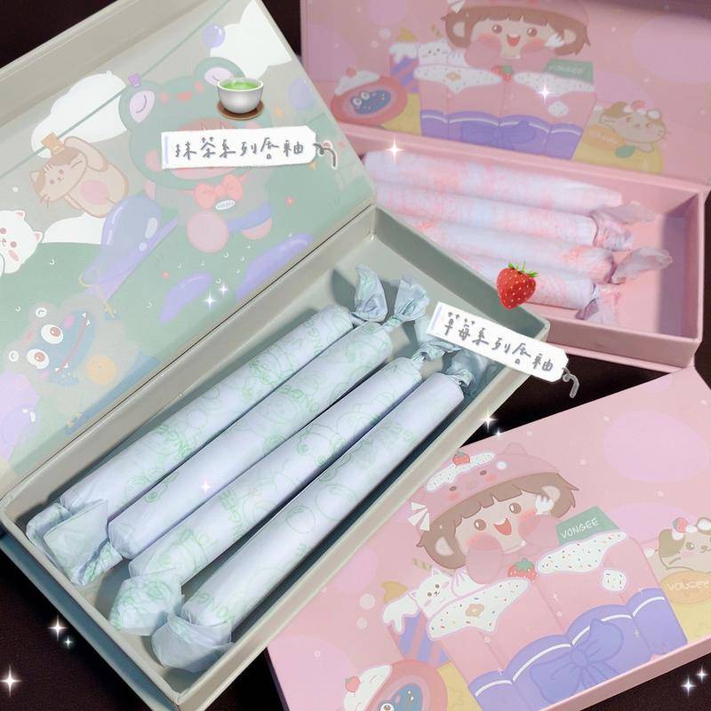 Set 4 Son Kem Vongee Kháng Nước Lâu Trôi Suốt 24 Giờ