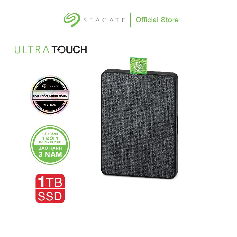 Ổ Cứng Di Động SSD Seagate Ultra Touch 1TB_USB-C, USB 3.0