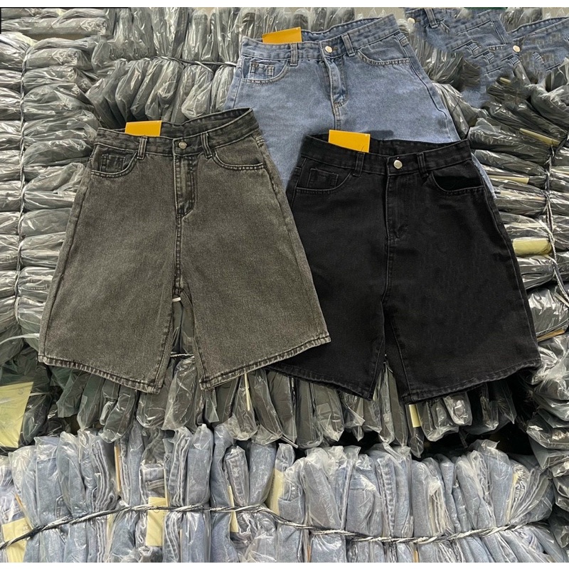 QNU53 - QUẦN JEANS NGỐ ỐNG RỘNG CHO NỮ