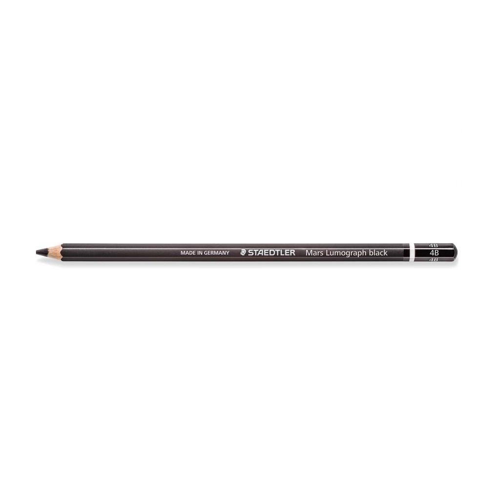 Hộp thiếc 6 bút chì đen phác thảo cao cấp STAEDTLER 100BG6 BLACK (HB,2B,4B,6B,7B,8B)