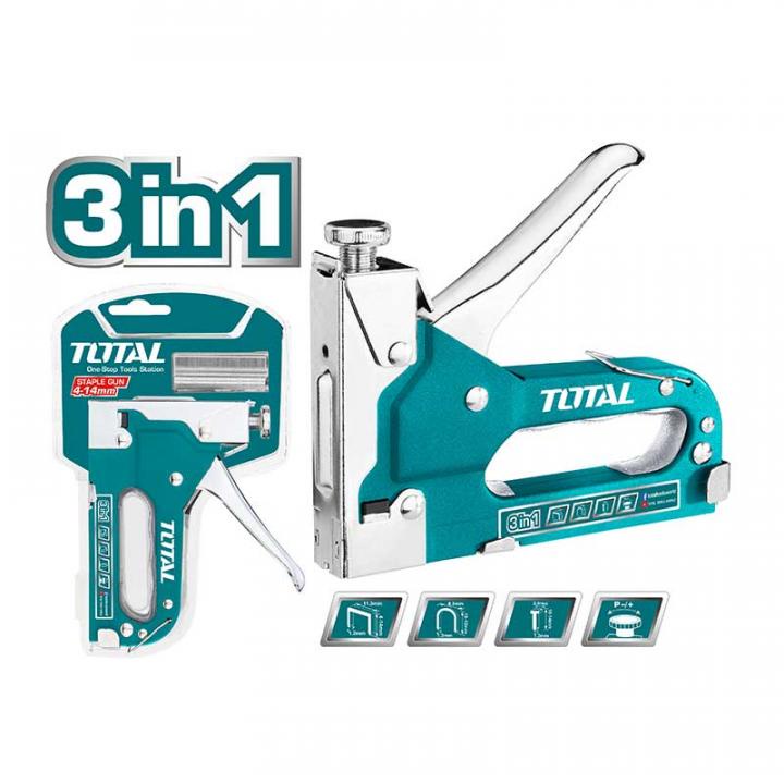 Kìm bấm ghim đa năng 3 trong 1 Total THT31143