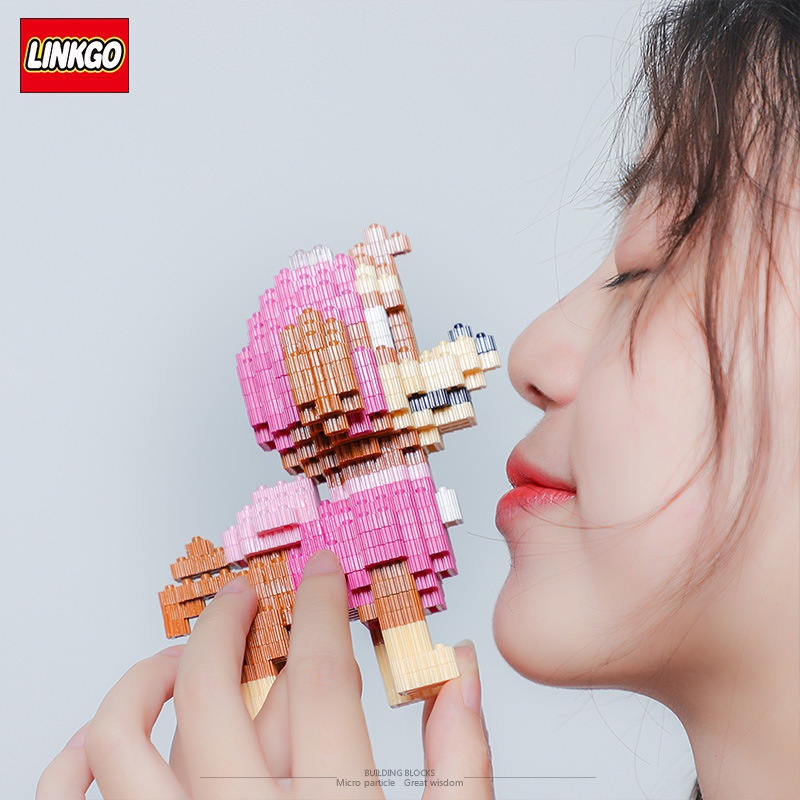 Bộ Đồ Chơi Lắp Ráp Mô Hình Chú Chó Mini Vui Nhộn Cho Bé