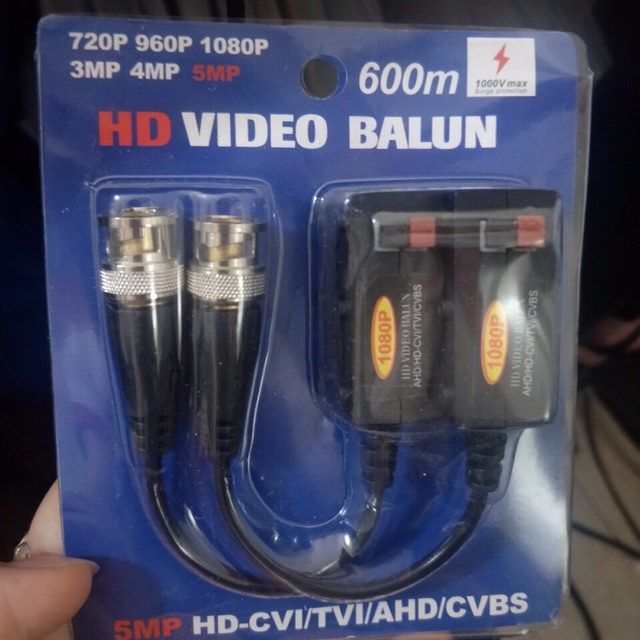 Video balun camera 3MP/4MP/5MP chống nhiễu
