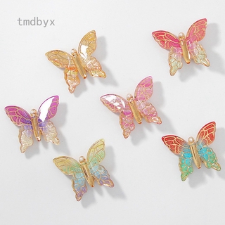 Tmdbyx BUTTERFLY BUTTERFLY Kẹp Tóc Hình Bướm Nhiều Màu Thời Trang Cho Nữ