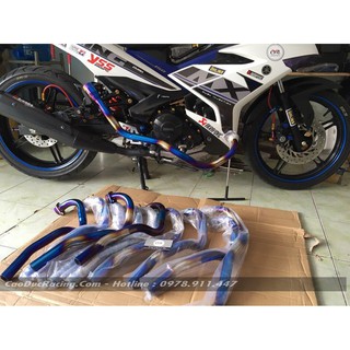 SIÊU RẺ - Cổ pô Titan exciter 150 - cổ titan ex150 xi khúc