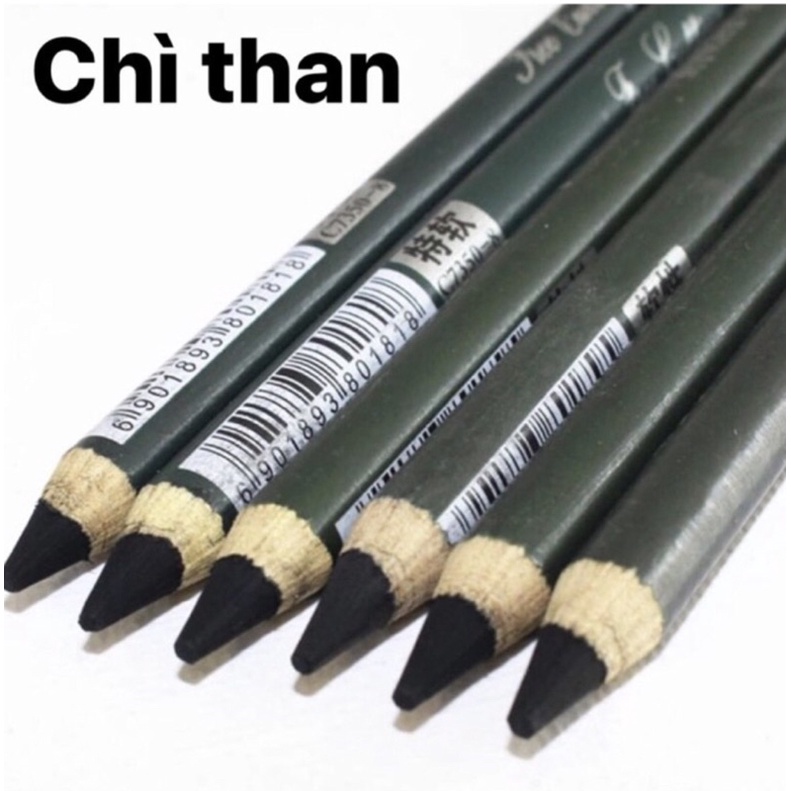 Bút chì than maries vẽ ký hoạ truyền thần