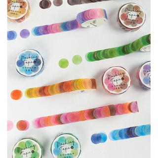 washi chấm dot và washi trái tim
