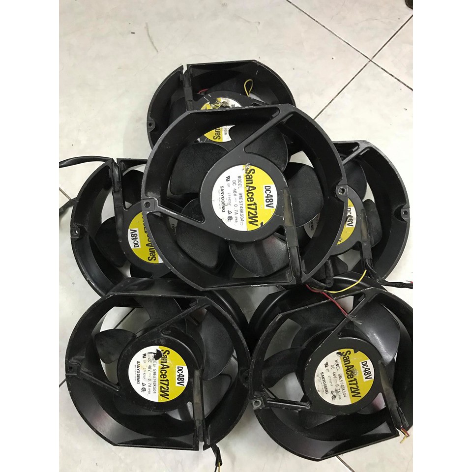 Quạt SanAce 48v 0.7a IP68 chống ẩm, chống ẩm