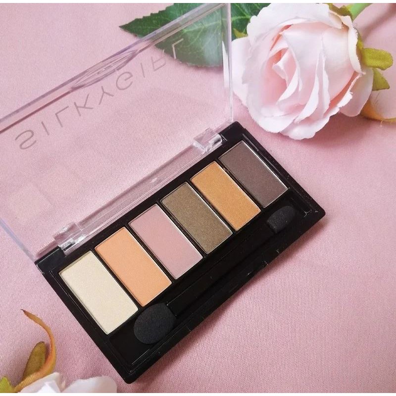 Bảng Phấn Mắt 6 Màu Xinh Xắn Cho Đôi Mắt Lung Linh Silkygirl Truly Nude Eye Shadow Palette 6g