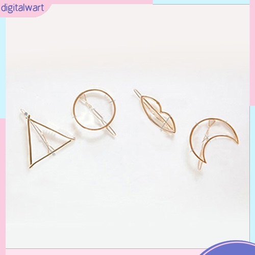 Kẹp Tóc Nữ Hình Học Thời Trang