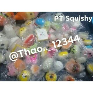 Squishy mini , [chọn mẫu ib shop lấy đúng] kèm bao bì và móc khóa